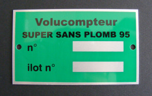 Katz industrie : Volucompteur Sans Plomb 95