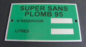 Katz industrie : Super Sans Plomb 95